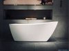 ScandiBath Molde wanna wolnostojąca 170x80cm + syfon klik-klak wizualizacja wanna stojąca